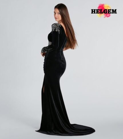 valeria-formal-velvet-rhinestone-mermaid-dress-Helgem